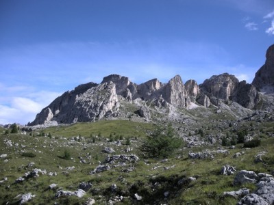 La bastionata della Croda Negra