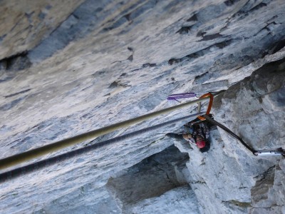 Verticalità sul 3° tiro della Malerba