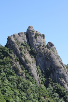 Picchetto che si vede dalla zona Batterie (foto fatta in un'altra occasione)