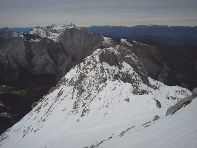 Vista verso il Pizzo delle Saette