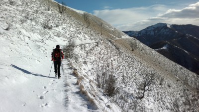 Costone del Buio e Antola sullo sfondo