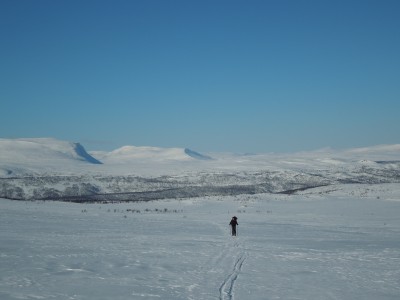 Verso il monte Äjvesåjvvie