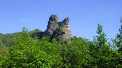 E questo invece  il castello delle Pietra a Vobbia...