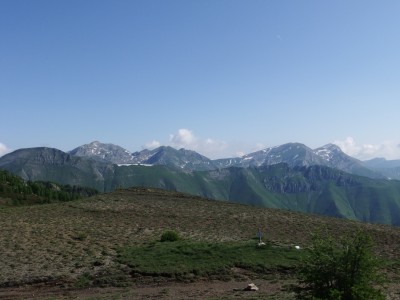 Panoramica dal Pertegà alle Saline