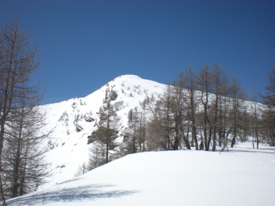 l'ultimo pendio verso la vetta