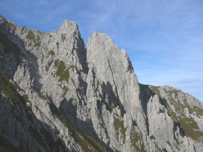 Il gruppo dei Magnaghi, visto scendendo dalla Cermenati