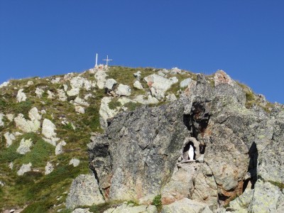 Madonnina sotto la vetta