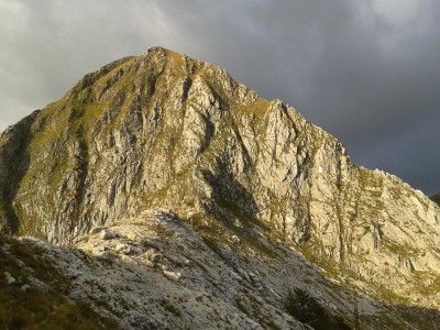 Il Macina dall'omonima Sella (ovvero da Sud)