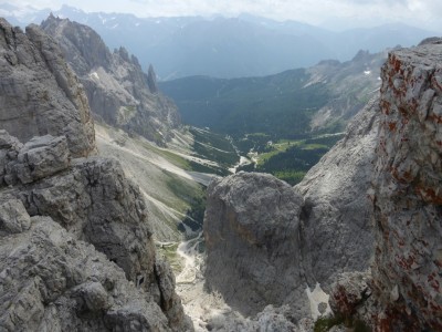 Panorama dalla vetta della Stabeler