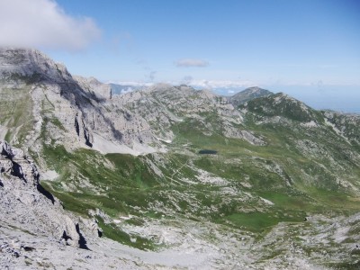 La conca del Lago Raschera