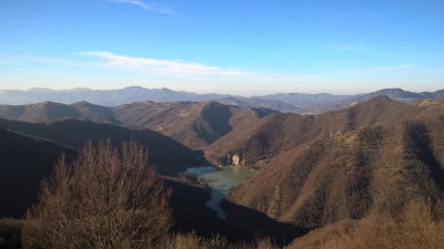 Il Valnoci dalla vetta del Monte Lago