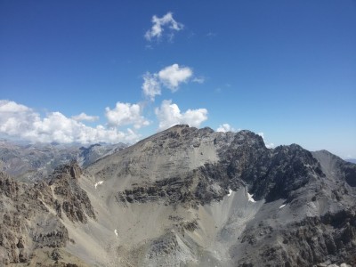 Vista dalla vetta verso ovest