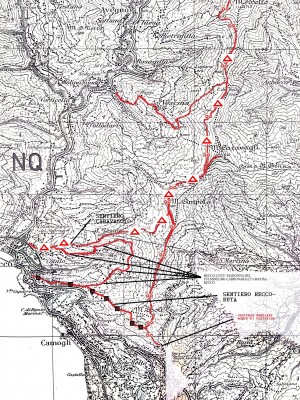 SENTIERI EST RECCO CON SEGNAVIE 2016 E RACCORDO CON SENTIERI MONTE PORTOFINO