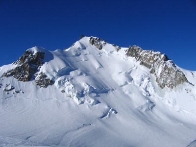 Mont Maudit e via di salita al Bianco