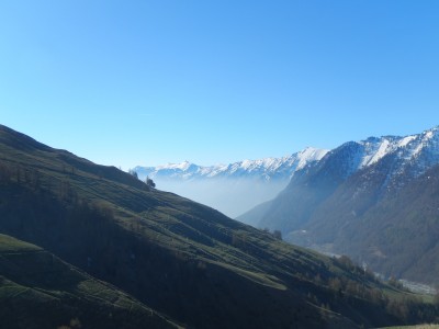 Luci del mattino: bellissime vallate sopra Genziana, Chianale