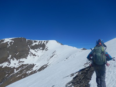 Si parte per la cresta Savarech! eccola li in tutto il suo splendore