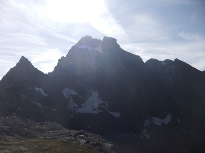 Monviso controluce