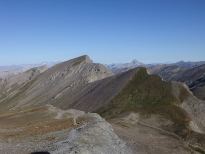 Chamoussiere dall'alto