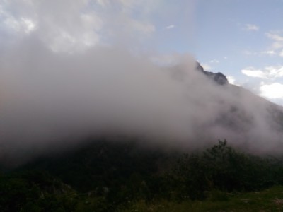 dopo il diluvio la sera c'e' un ciccin di nebbia..