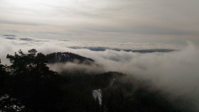 che si stia alzando la nebbia?