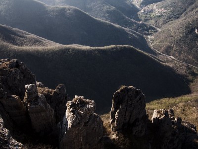 Panorama dal Castell'Ermo