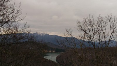 il lago di tenarda sulla via del ritorno