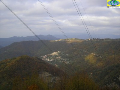 Panorama su Aggio e Creto