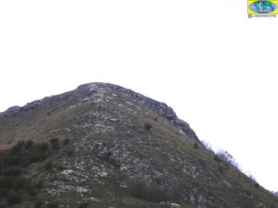 La cresta sud dell'Alpesisa