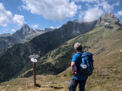 Al colle: Chersogno e Pelvo d'Elva