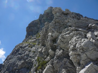 Alla Foce del Gobbo, sotto la punta Nord del Garnerone