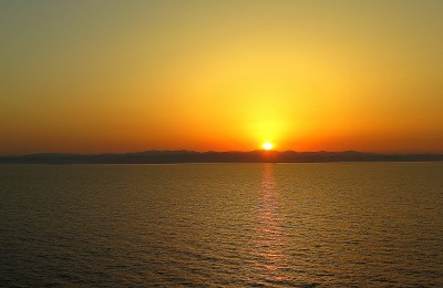 alba su costa dalmata - avvicinamento a Spalato day 1