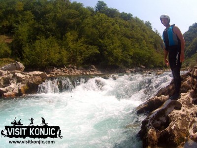 Prima di sfracellarmi contro le rocce in un maldestro canyoning - Konjic day 10