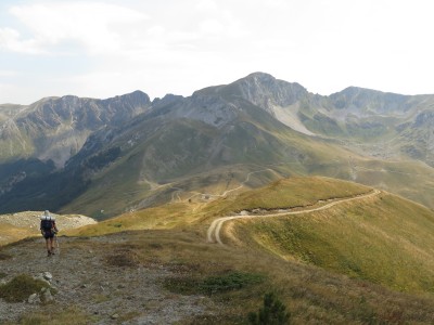 Discesa verso la chiesetta ortodossa