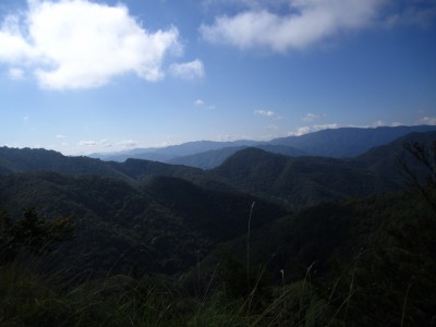 vista dal monte della Fratta