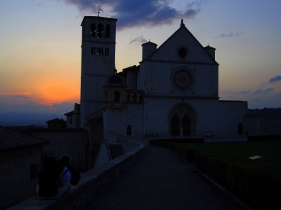 Tramonto sulla Basilica