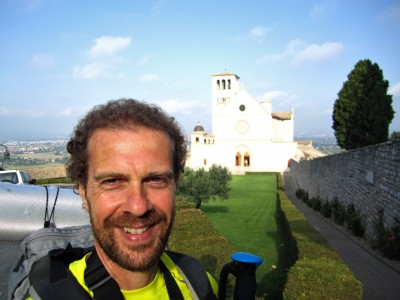 L'arrivo al cospetto della Basilica