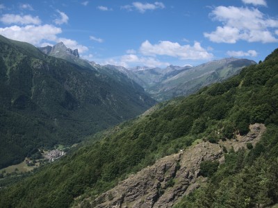 Torrette e Pelvo d'Elva dalla Croce d'Alie