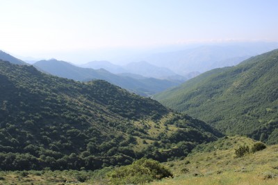 Bei panorami lungo la parte duta ma gradevole del cammino