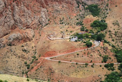 Noravank dall'alto