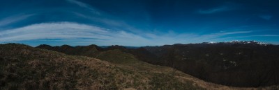 Panoramica dal Monte Carmo (di Davagna)