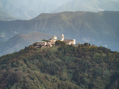 La Madonna della Guardia dal bivacco