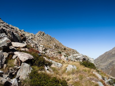 La cima dal termine dalla mulattiera