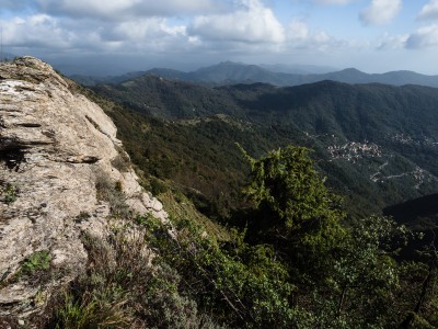 Affioramenti rocciosi nei pressi del Monte Possuolo
