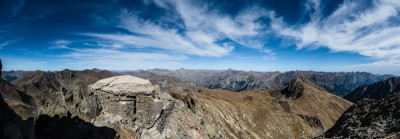 La postazione militare sulla cresta