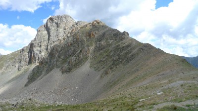 La Rocca Verde dal Colle Stau