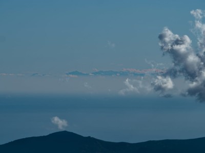 La Corsica dalla vetta dell'Armetta