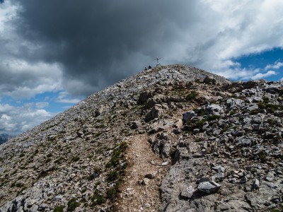 La tondeggiante cima del Clapsavon