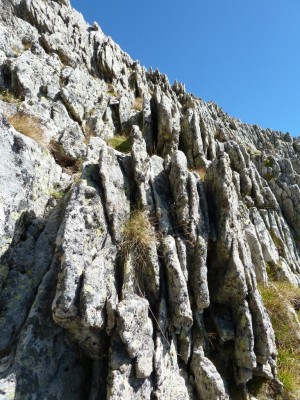 particolare rocce a 20 minuti dalla cima.JPG