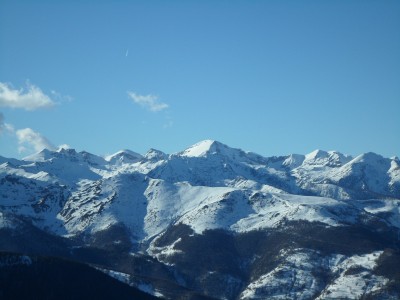 dal colletto sotto la vetta panorama dal pizzo d'ormea a cima ferlette