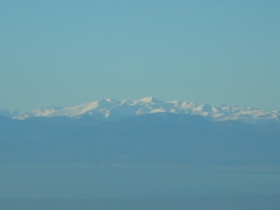 le alpi liguri :si distinguono pizzo d'ormea , mongioie ,antoroto